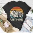 Guinea Pig Furry Potato Vintage Guinea Pig T-Shirt Funny Gifts