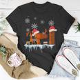 Hairstylist Tools Frohe Weihnachten T-Shirt Lustige Geschenke