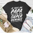 Herren Papa Mädchen Geschenk Für Papa Geburtstag Herren Humor T-Shirt Lustige Geschenke