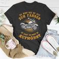 Herren T-Shirt Biker Spruch für Motorradfahrer im Ruhestand Lustige Geschenke