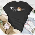 Herzschlag Meerschweinchen Mama T-Shirt Lustige Geschenke