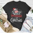 I Want Hippopotamus For Christmas Hippo Xmas Cute Gift Unisex T-Shirt Unique Gifts