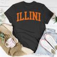 Illini Arch Athletic College University Alumni Style T-Shirt Funny Gifts