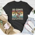 Italienisches Humor-T-Shirt mit witzigem Spruch und Grafikdesign Lustige Geschenke