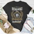 Its A Bienkowski Thing You Wouldnt Understand Shirt Bienkowski Family Crest Coat Of Arm Unisex T-Shirt Funny Gifts