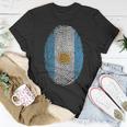 Its In My Dna Fingerprint Argentina Flag Pride Sun Of May T-shirt Funny Gifts