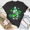 Love Gnomes Irish Shamrock St Patricks Day Four Leaf Clover T-Shirt Funny Gifts