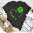 I Love You Hand Sign Language Heart Shamrock St Patricks Day T-Shirt Funny Gifts