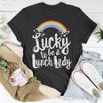Lucky To Be A Lunch Lady School St Patricks Day T-shirt Personalized Gifts