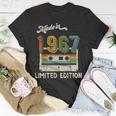 Made In 1967 Limited Edition Vintage Retro Birthday In 1967 T-Shirt Funny Gifts