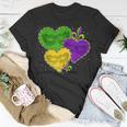 Mardi Gras Heart Fleur-De-Lys Symbol Mardi Gras T-Shirt Funny Gifts