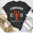 Mardi Gras Louisiana Crawfish New Orleans Men Women T-Shirt Funny Gifts
