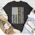 Mens Husband Daddy Carpenter Hero Usa Flag Fathers Day Gifts Unisex T-Shirt Funny Gifts
