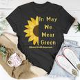 Mental Health Matters In May We Wear Green Mental Awareness Unisex T-Shirt Unique Gifts