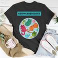Meowcrobiology Cat Meow Microbiology Science Bacteriology Unisex T-Shirt Unique Gifts