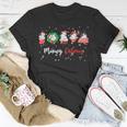 Meowy Catmas Funny Christmas Cat Kitten Lover Kids Mom Dad Unisex T-Shirt Unique Gifts
