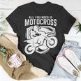 Motocross Für Biker I Dirt Bike I Cross Enduro T-Shirt Lustige Geschenke