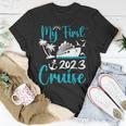 My First Cruise 2023 Kids Family Vacation Cruise Ship Travel Unisex T-Shirt Unique Gifts