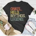 Onkel Held Mythos Legende T-Shirt Lustige Geschenke