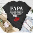 Papa und Tochter Partnerlook T-Shirt, Lustiges Vatertagsgeschenk Lustige Geschenke