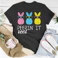 Peepin It Real Easter Bunnies Cool Boys Girls Kids Toddler Unisex T-Shirt Unique Gifts