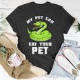 My Pet Can Eat Your Pet Snake Lover T-shirt Funny Gifts