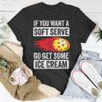 Pickleball Soft Serve Ice Cream Pickleball T-shirt Personalized Gifts