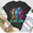Pre K Is My Jam Cute Pre K Grade Teacher 100 Days T-Shirt Funny Gifts