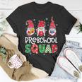Preschool Squad Gnome Teacher Student Christmas Boys Girls T-shirt Funny Gifts