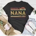 Promoted To Nana Est 2020 Mothers Day Gifts Vintage Retro Unisex T-Shirt Unique Gifts