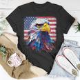 Proud American Patriotic Eagle Usa Flag 4Th July Fathers Day T-shirt Personalized Gifts