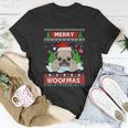 Pug Merry Woofmas Ugly Christmas Sweater Great Gift Unisex T-Shirt Unique Gifts