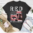 Red Friday Remember Everyone Deployed Usa Flag Army Military Unisex T-Shirt Unique Gifts
