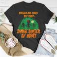 Regular Dad By Day Zombie Hunter By Night Halloween Single Dad Unisex T-Shirt Unique Gifts