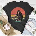 Retro Vintage Chimpanzee Monkey Wild Forest Animal Unisex T-Shirt Unique Gifts