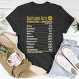 Sagittarius Facts Servings Per Container Zodiac T-Shirt T-shirt Personalized Gifts