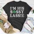 Im His Sassy Lassie Couples St Patricks Day Matching T-Shirt Funny Gifts