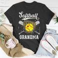 Softball Grandma Leopard Game Day Softball Mother’S Day Unisex T-Shirt Unique Gifts