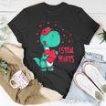 I Steal Hearts Valentines Day Cute Dinosaur V-Day Boys Kids T-Shirt Funny Gifts