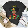 I Am The Strong African Queen Girl Pretty Black And Educated T-Shirt Funny Gifts