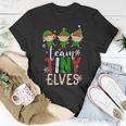 Team Tiny Elves Xmas Scrub Top Nurses Nicu Nurse Christmas T-shirt Funny Gifts