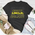 The Best Uncle In The Galaxy Family Unisex T-Shirt Unique Gifts