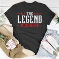 The Legend Has Retired Retirement Unisex T-Shirt Funny Gifts