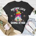 Tie Dye Hippie Grandma Gnome Graphic For Women Hippie Mom Unisex T-Shirt Unique Gifts