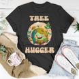 Tree Hugger Retro Nature Environmental Earth Day Unisex T-Shirt Unique Gifts