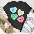 Valentines Day Hearts With Math Symbols T-Shirt Funny Gifts