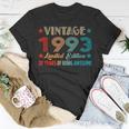 Vintage 1993 Limitierte Auflage 30 Jahre Alt Geburtstag T-Shirt Lustige Geschenke