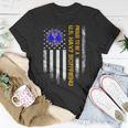 Vintage American Flag Proud To Be Us Navy Boyfriend Military Unisex T-Shirt Unique Gifts