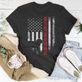 Vintage American Flag Worlds Best English Bulldog Dad T-Shirt Funny Gifts