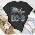 Vintage Dc-3 Flugzeug-Outfit Für Herren T-Shirt Lustige Geschenke